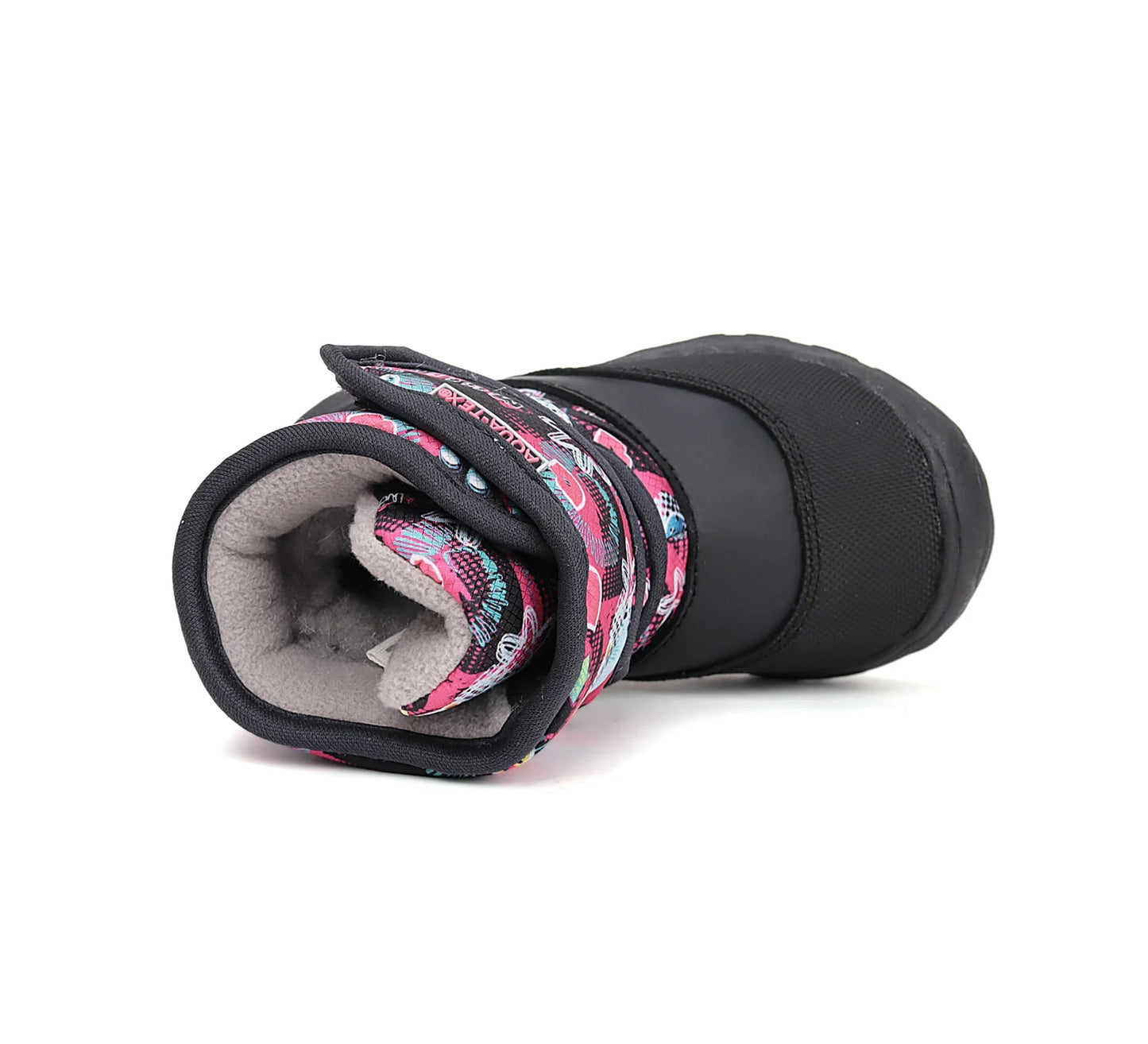 Cizme impermeabile, fete - D.D.Step AQUA-TEX - Black