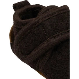 Pantofi interior Mikk-Line din lână - Raisin
