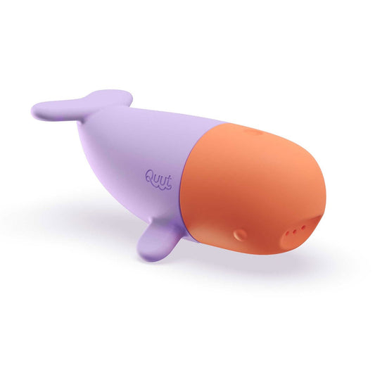 Squeezi Balena, jucărie stropitoare de baie din silicon Quut