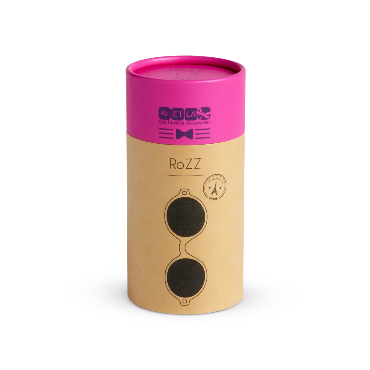 Ochelari de soare Ki ET LA, 1-2 ani - Round Fuchsia