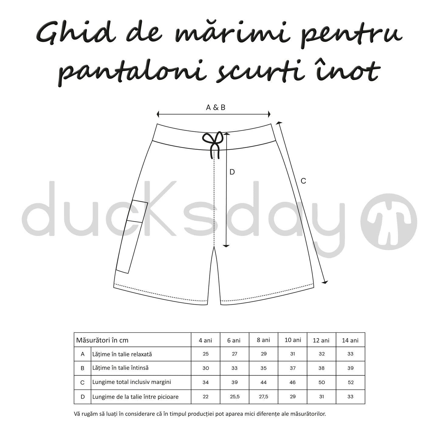 DucKsday - Pantaloni scurți pentru plajă și înot cu protecție solară UPF 50+ - Waikiki