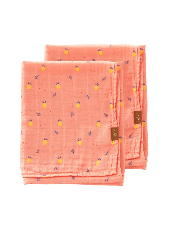 Set 2 museline 70x60 cm, model Summer Fruit - Fresk