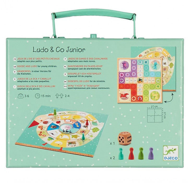 Jocuri clasice Ludo&Co Junior - Djeco