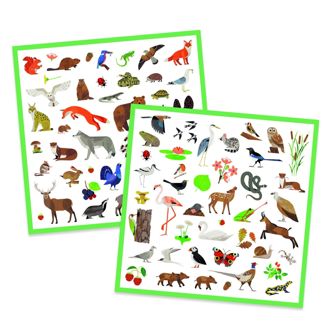 Abțibilduri Fauna, Djeco