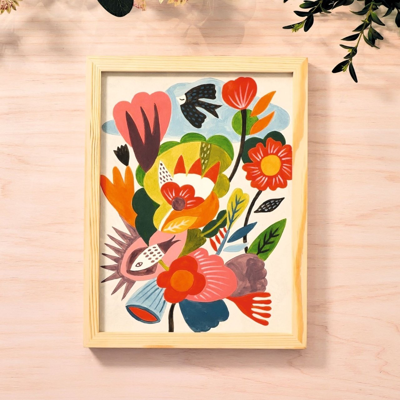 Atelier creativ de pictură pentru adulți Flori, Djeco