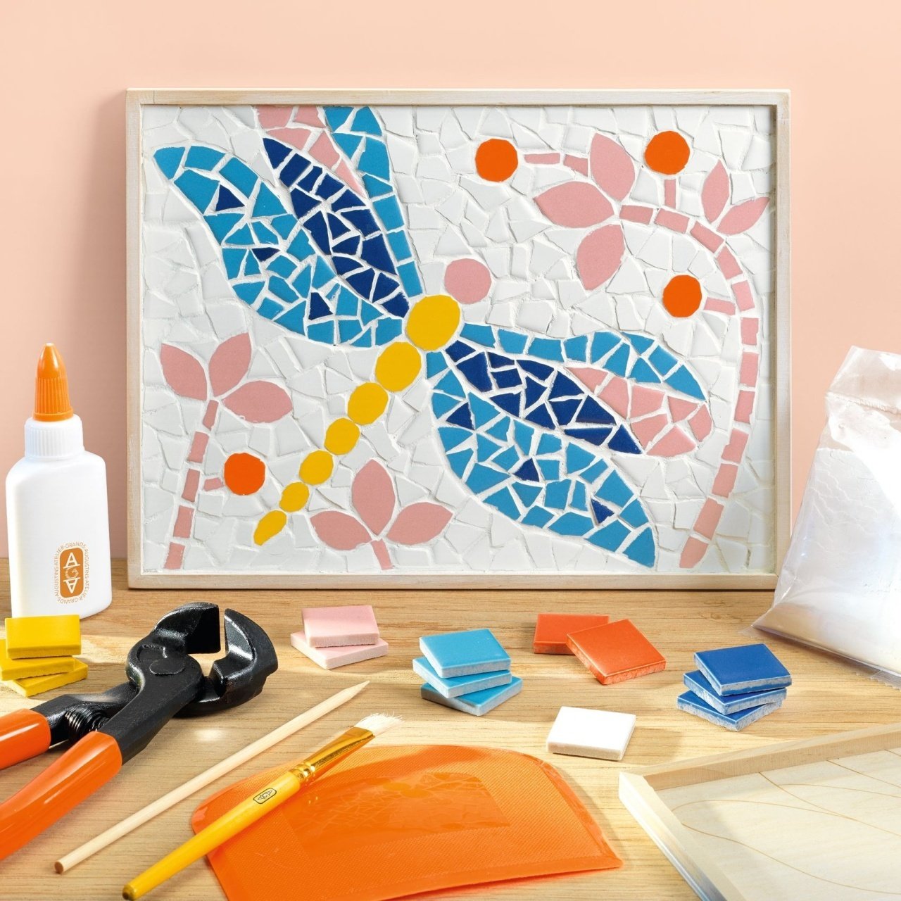 Atelier creativ pentru adulți – Arta în mozaic 72, Djeco