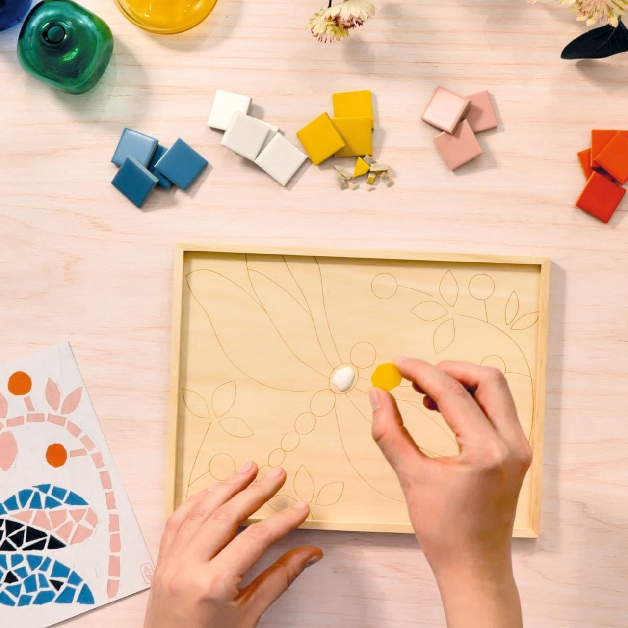Atelier creativ pentru adulți – Arta în mozaic 72, Djeco