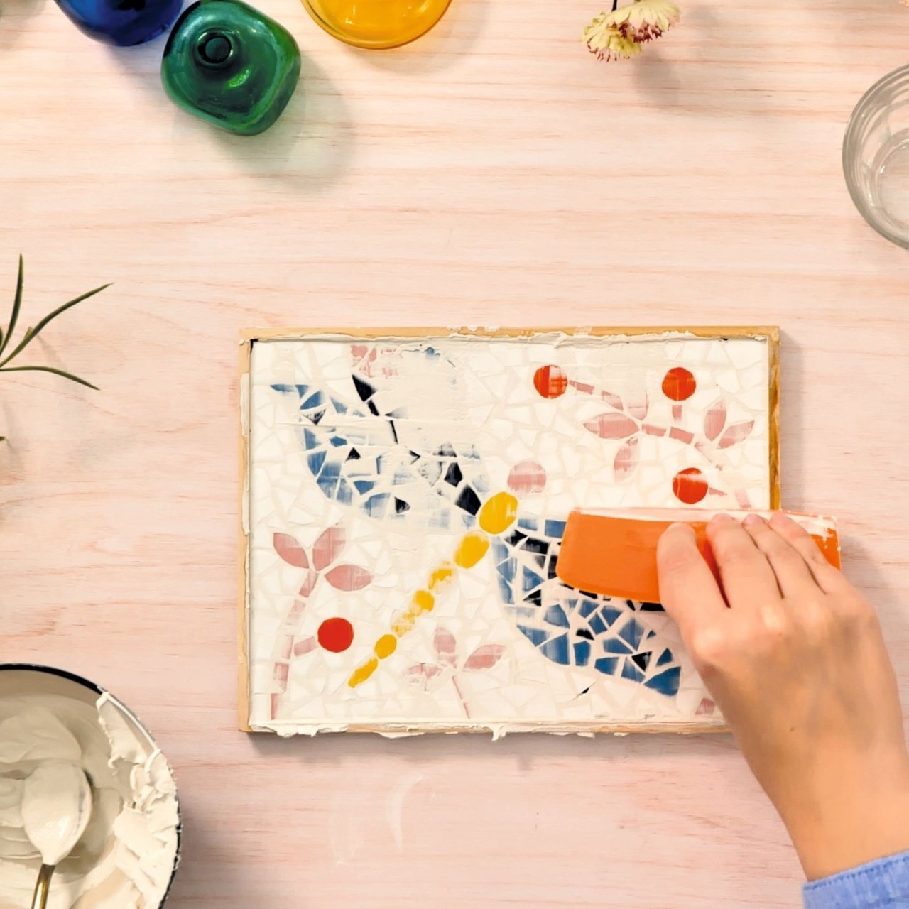 Atelier creativ pentru adulți – Arta în mozaic 72, Djeco