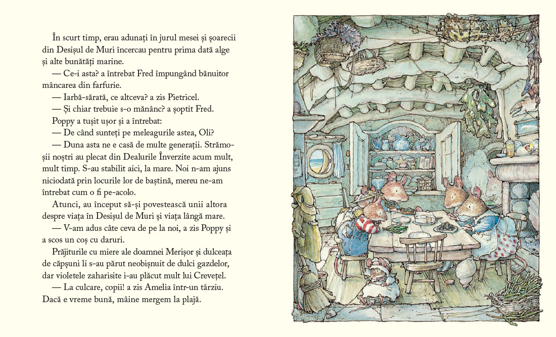 Desișul de Muri. Aventură la mare - de de Jill Barklem