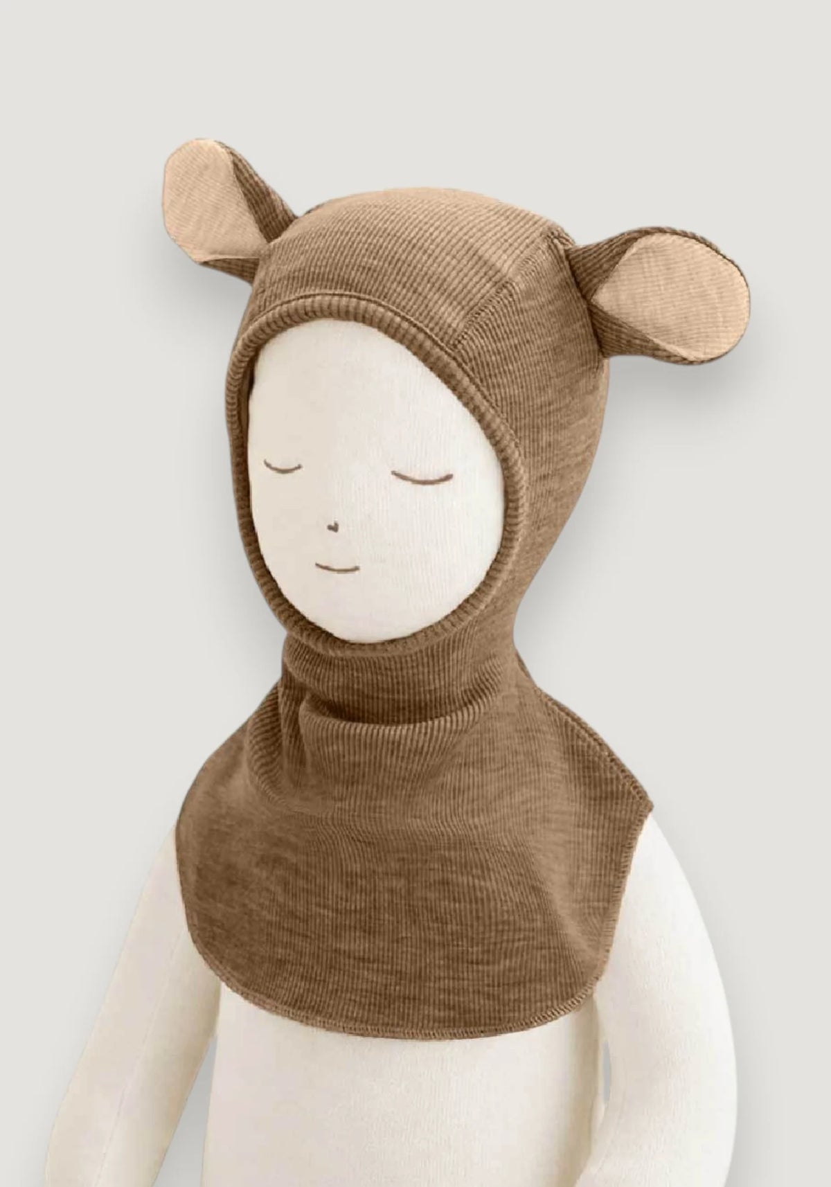 Cagulă ManyMonths Unique Teddy din lână merinos - Callisto Moon