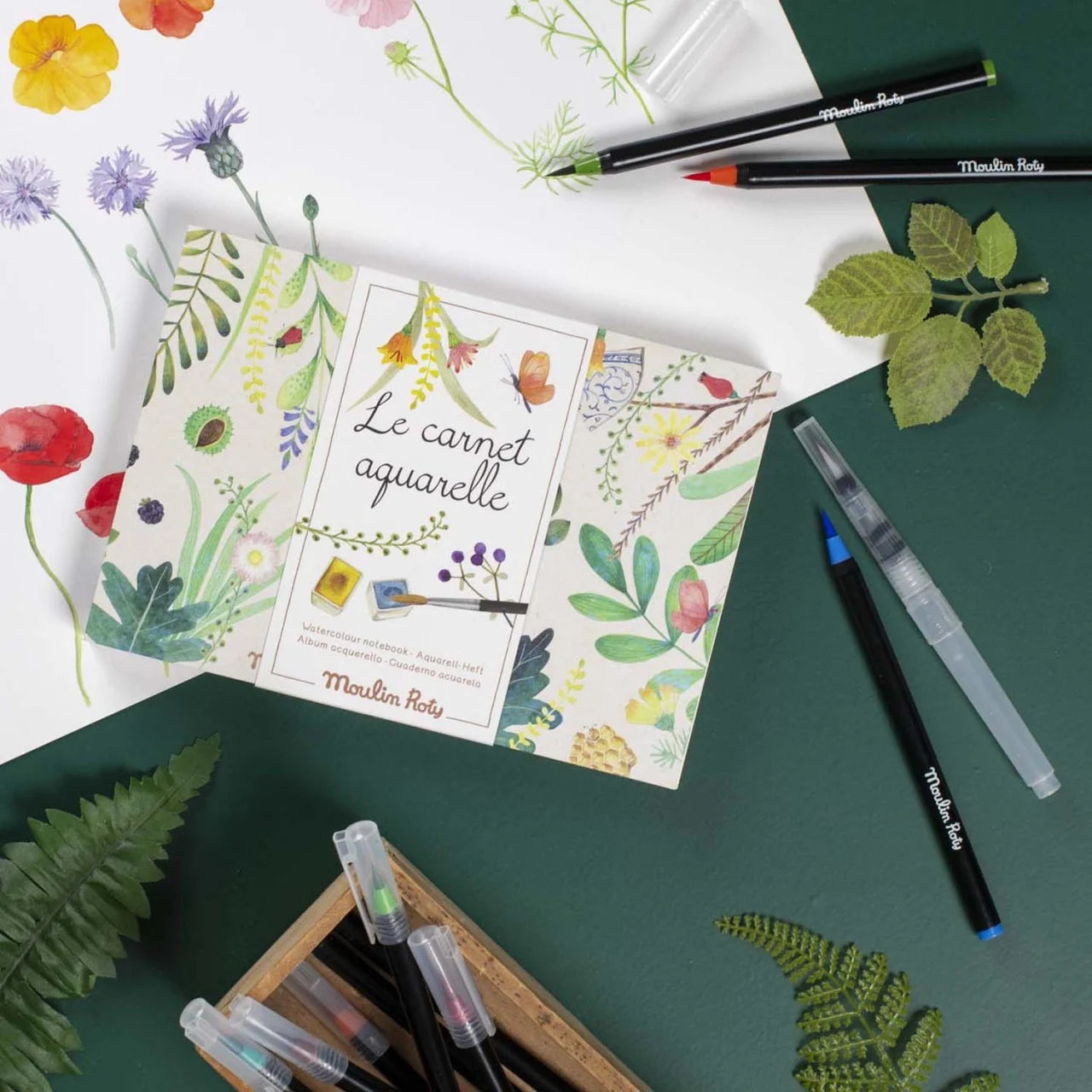 Carnet cu coli pentru pictură – Moulin Roty