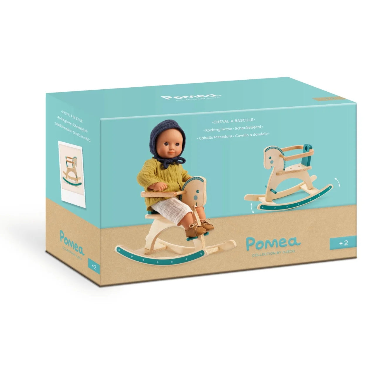 Colecția Pomea – Căluțul balansoar pentru păpuși