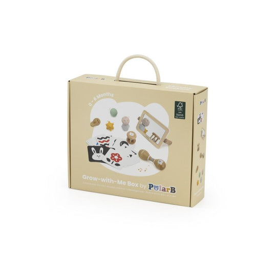 Cutie cu jucării evolutive Exploratorii Simțurilor Viga (0-6 luni)