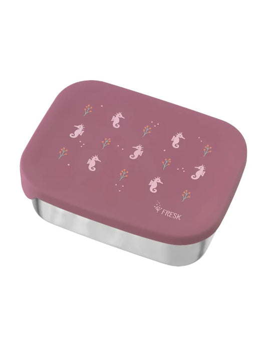Cutie de prânz din oțel inoxidabil, Fresk, model Seahorse