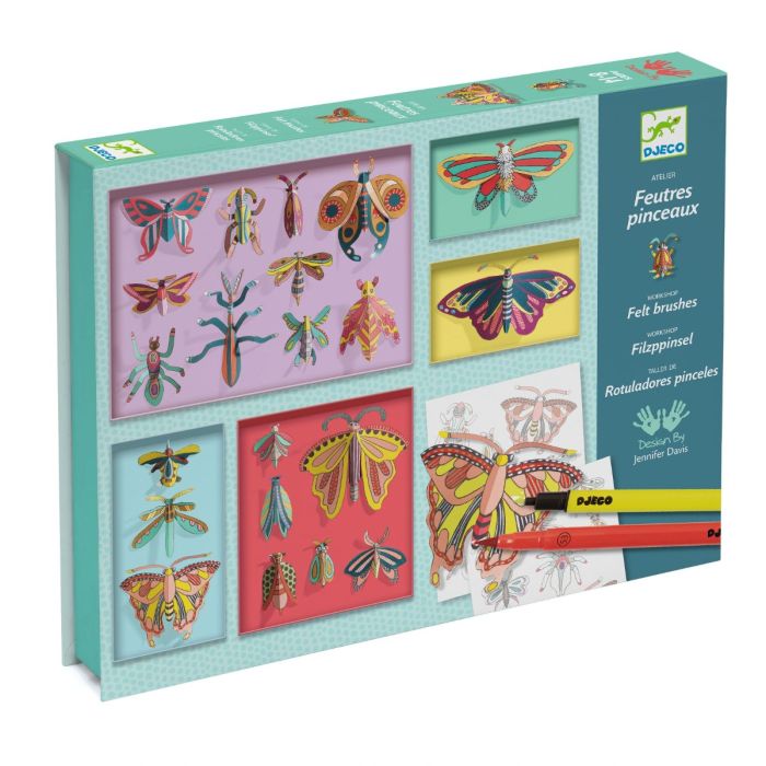 Cabinet de curiozitati Djeco, Fluturi