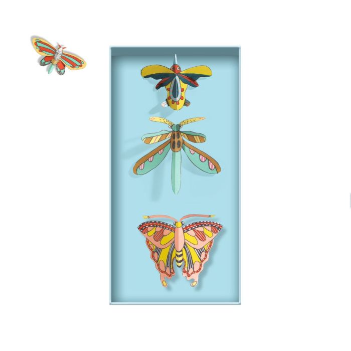 Cabinet de curiozitati Djeco, Fluturi