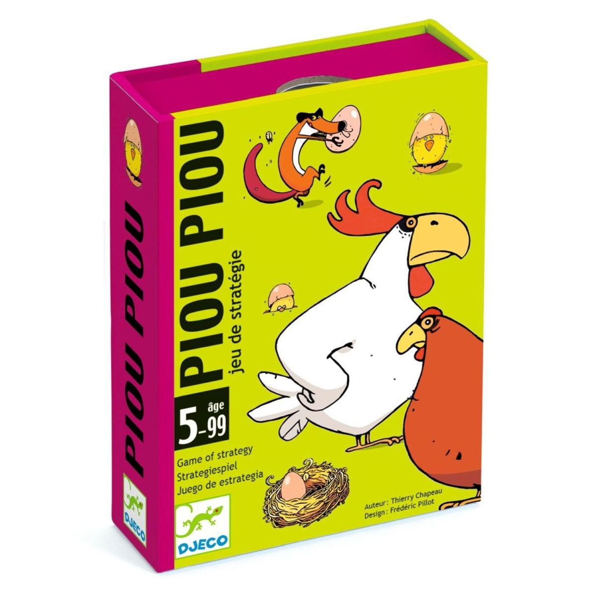 Joc de cărți Piou Piou, Djeco