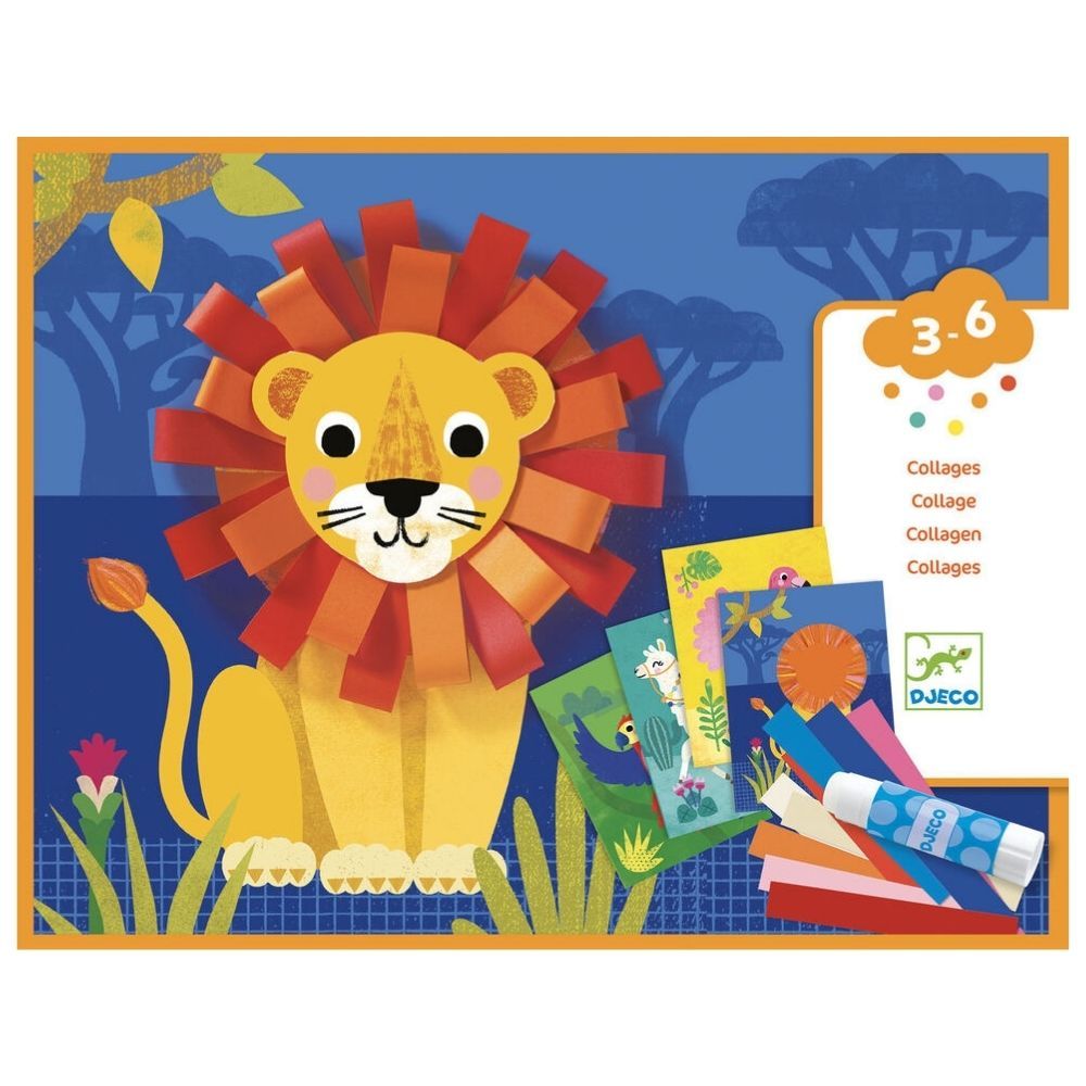 Atelier creativ Djeco, Animale cu bucle