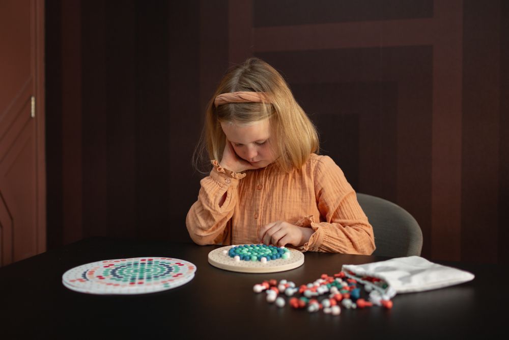 Placă mozaic cu piuneze – BS Toys