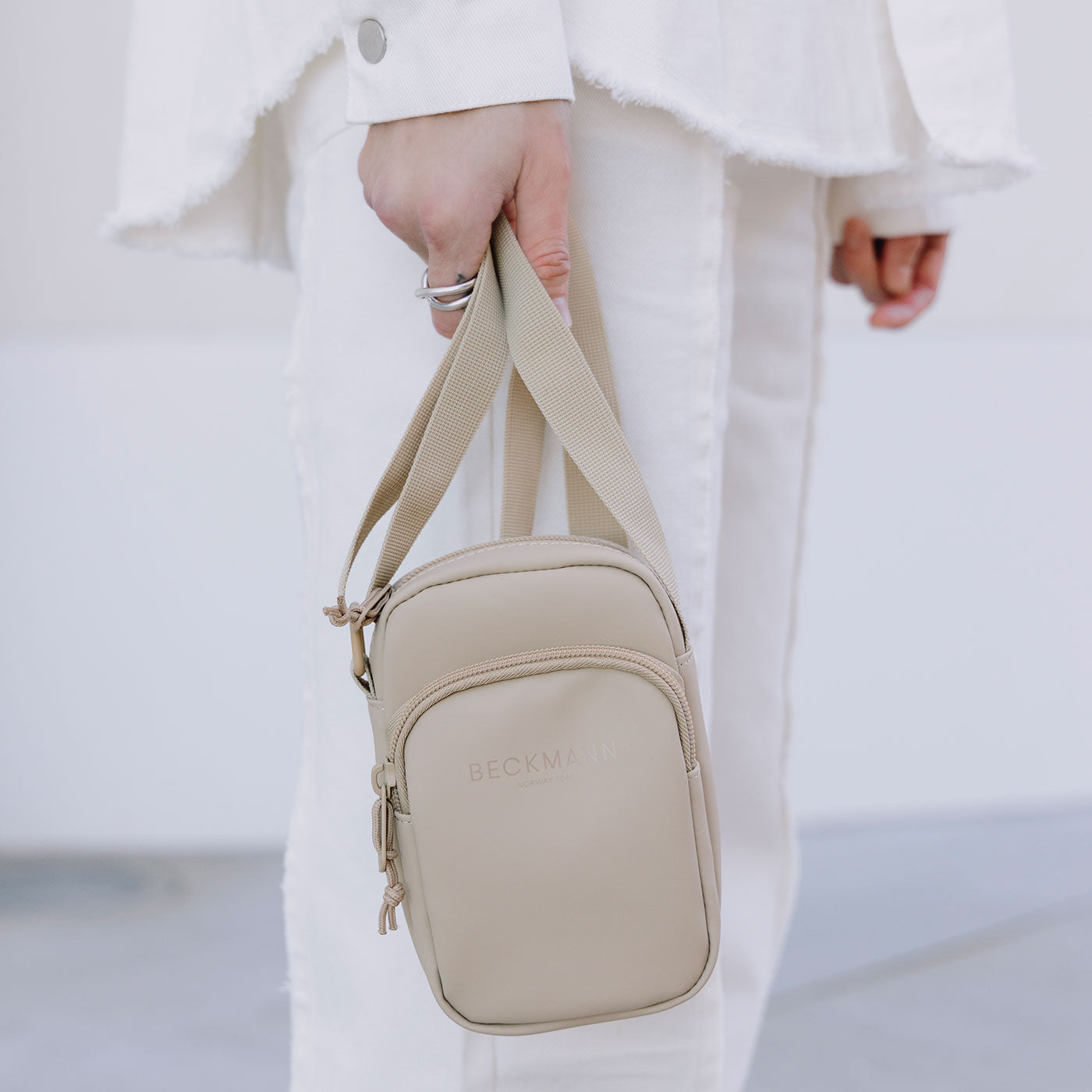 Geanta crossbody Street, Beige