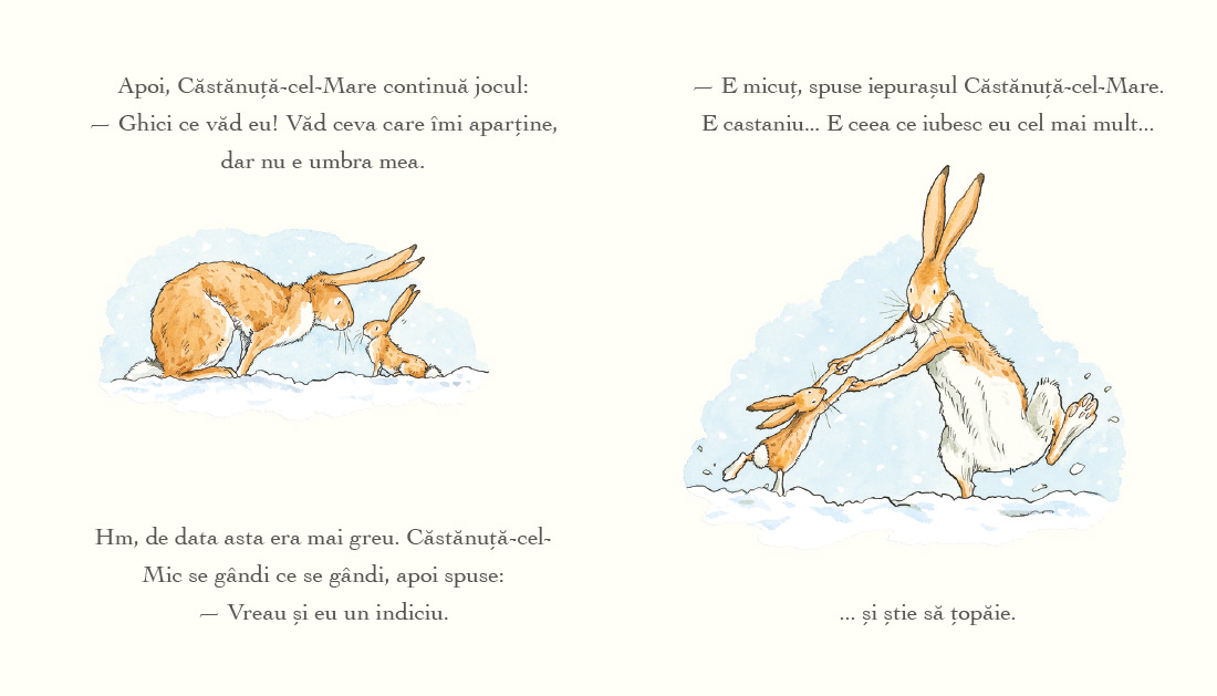 Ghici cât de mult te iubesc când vine iarna