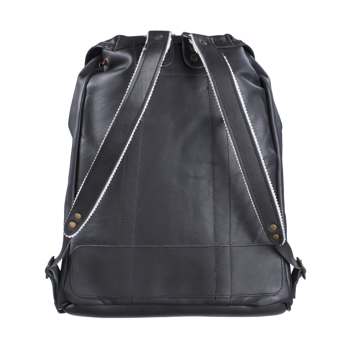 Ghiozdan Beckmann de piele, Negru - 30 L