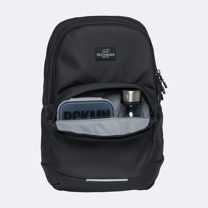 Ghiozdan, rucsac ergonomic Beckmann, 30L, SPORT JUNIOR Black Coated