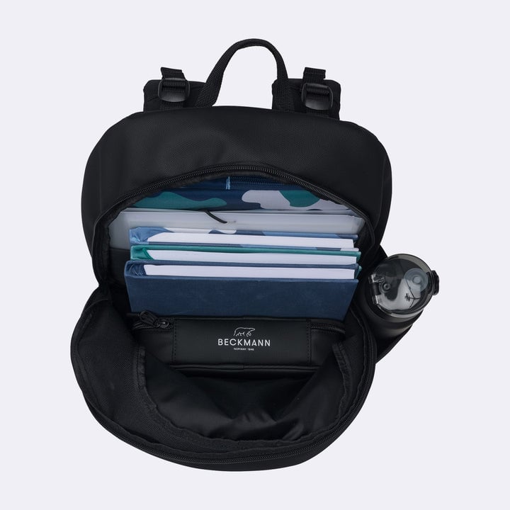 Ghiozdan, rucsac ergonomic Beckmann, 30L, SPORT JUNIOR Black Coated