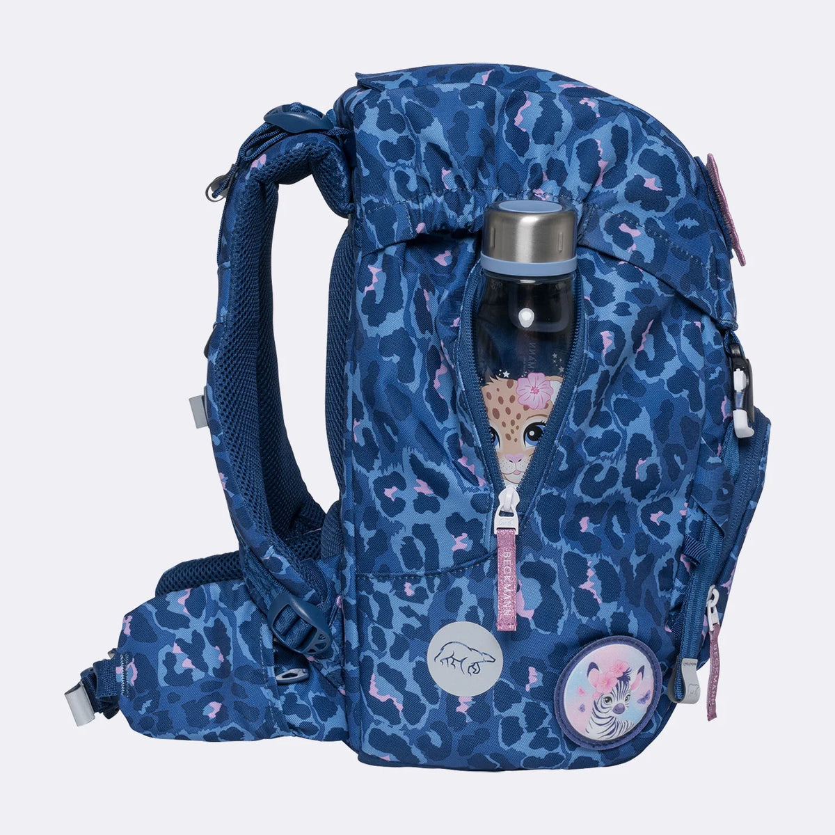 Ghiozdan, rucsac ergonomic Beckmann pentru școală, Clasic, Cheetah
