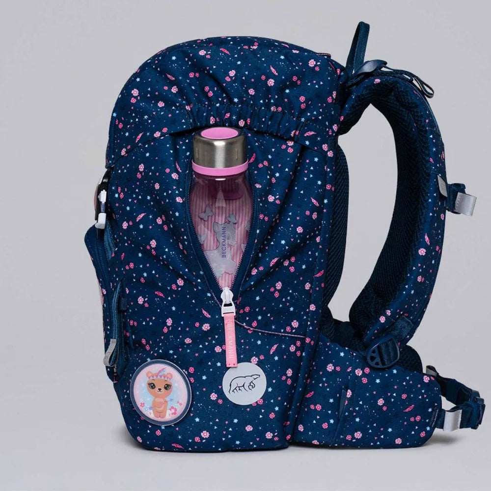 Ghiozdan, rucsac ergonomic Beckmann pentru școală, Clasic, Forest Deer Blue