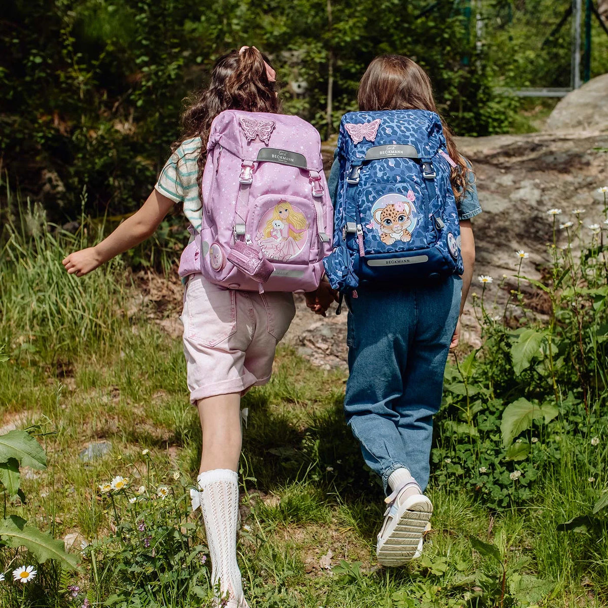 Ghiozdan, rucsac ergonomic Beckmann pentru școală, Clasic, Rosie