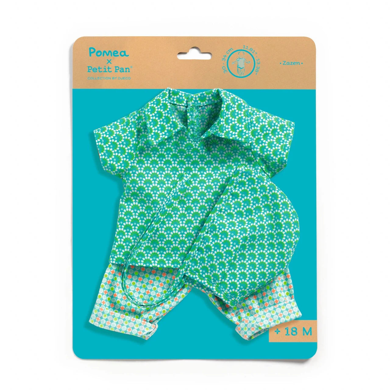Hăinuțe de schimb pentru păpușă - Zazen Petit Pan, colecția Pomea Djeco