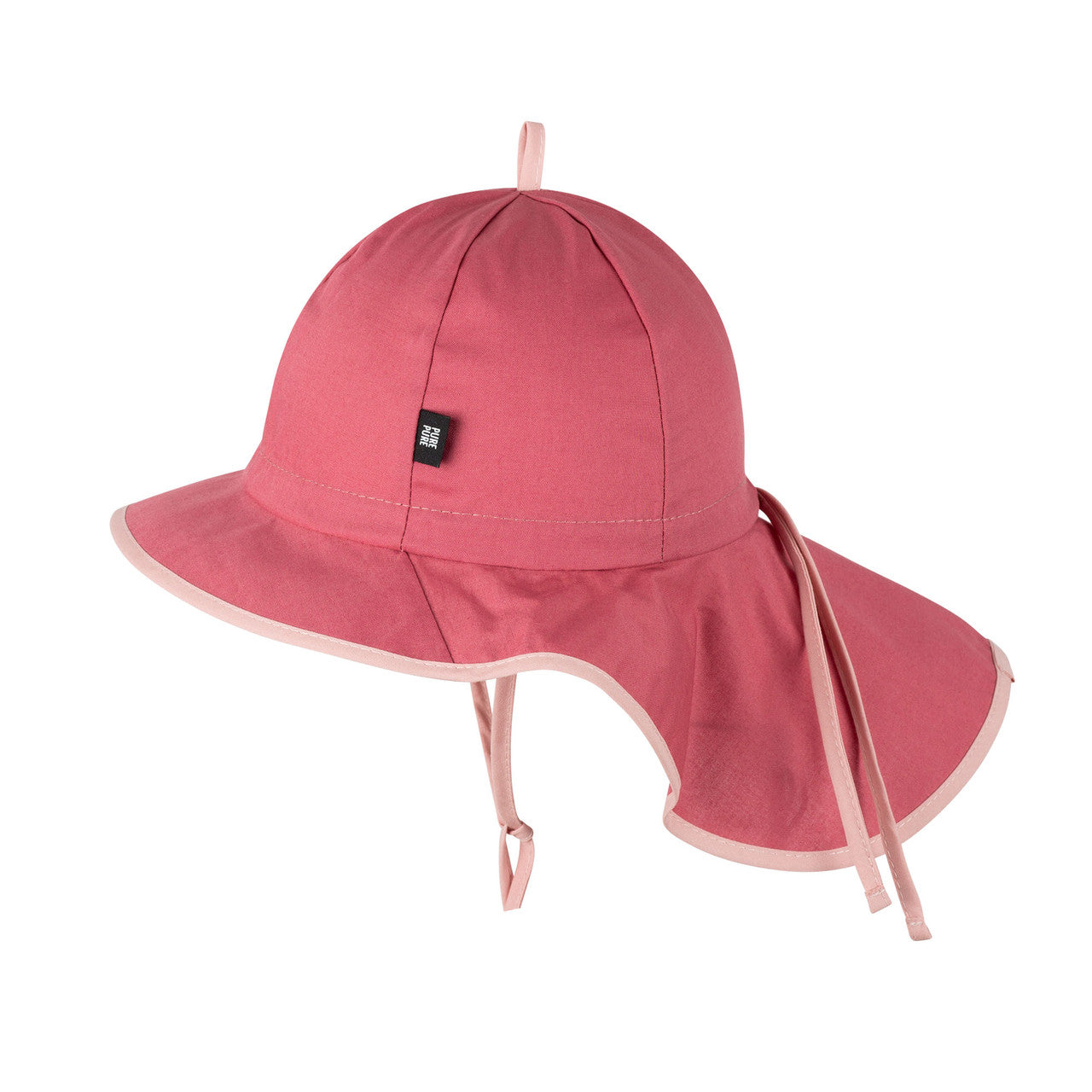 Pălărie ajustabilă Light Pure Pure bumbac organic - Mauve