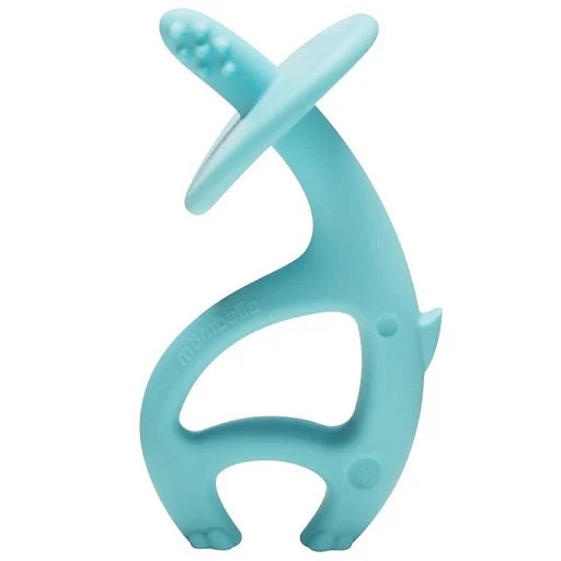 Inel gingival din silicon - Mombella - Elefant Albastru
