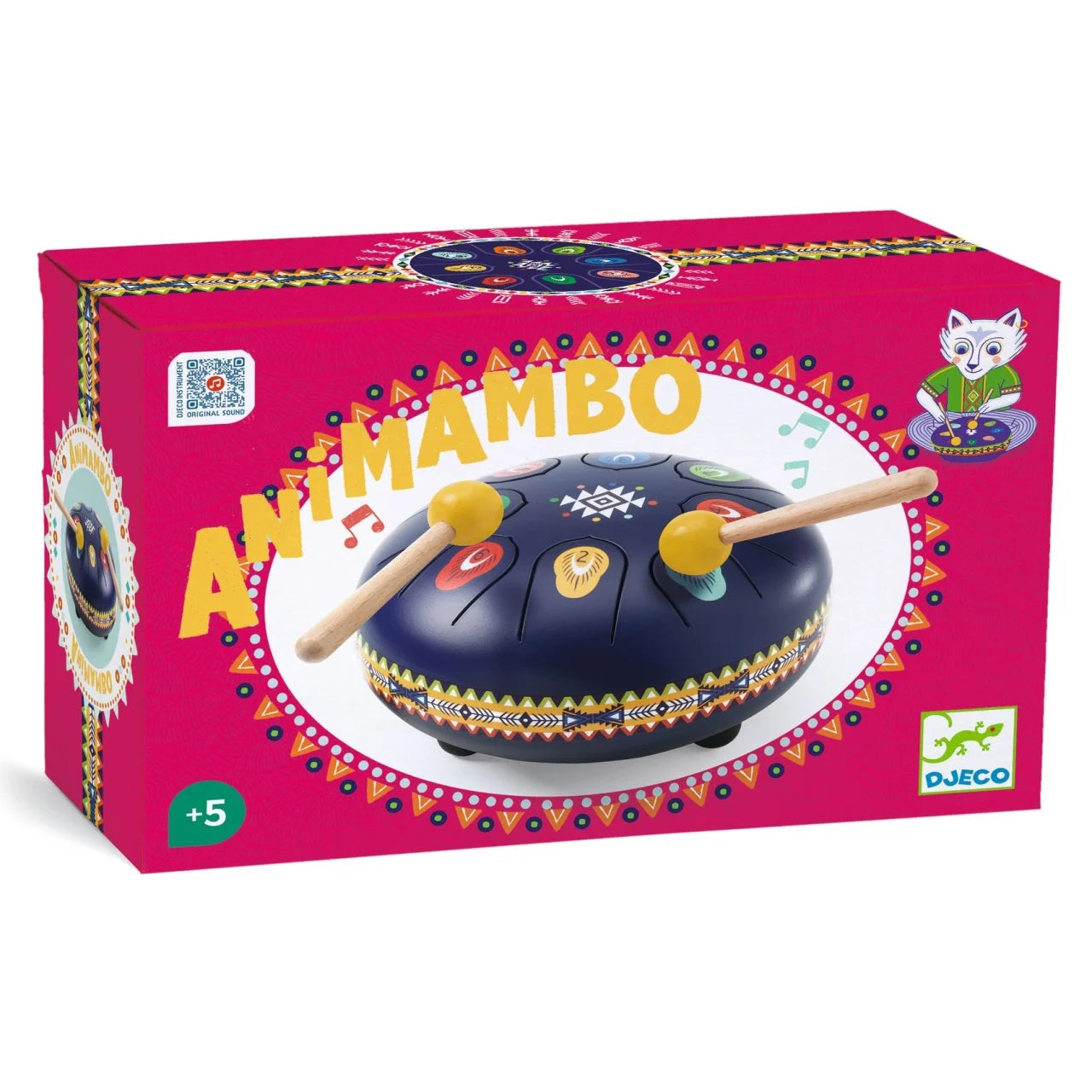 Instrument muzical Tobă metalică, Djeco