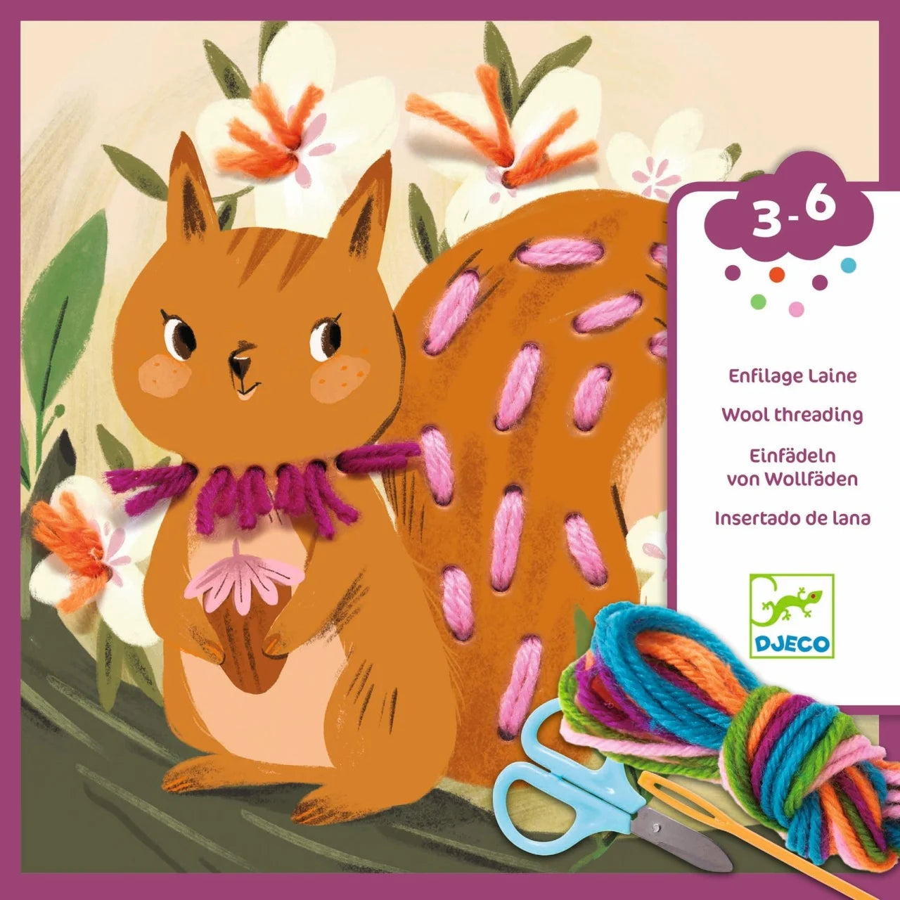 Joc de creație Introducere în broderie, Djeco