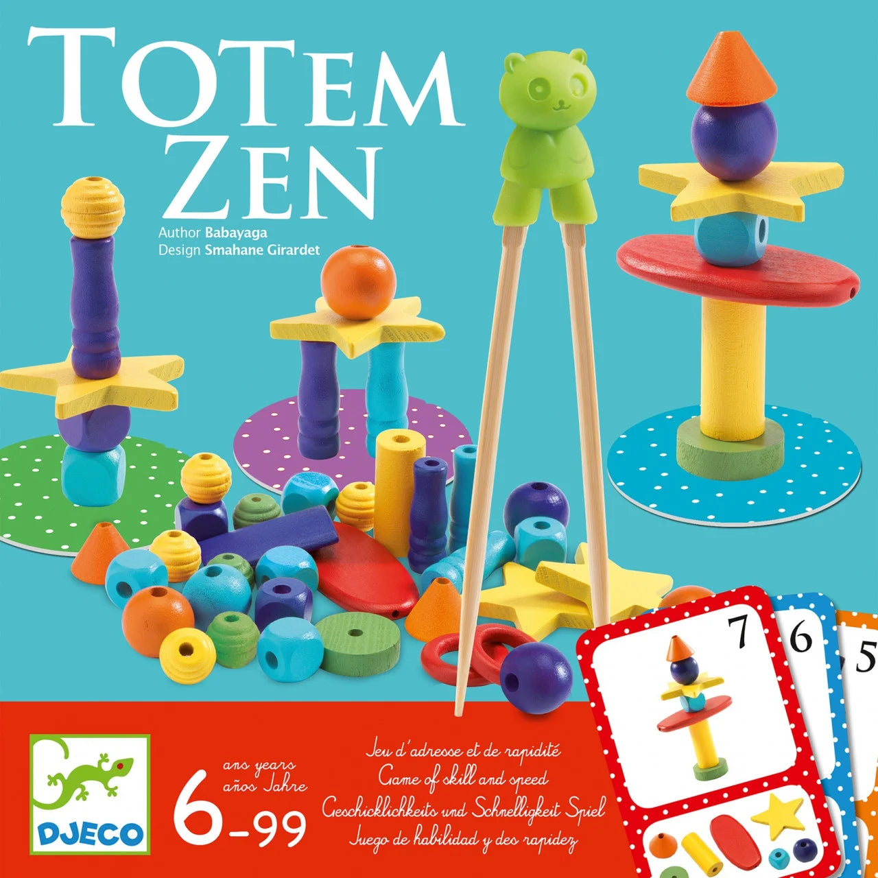 Joc de îndemânare Totem zen Djeco