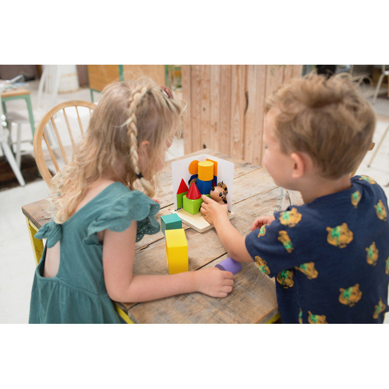 Joc de logică Panda Puzzle, BS Toys