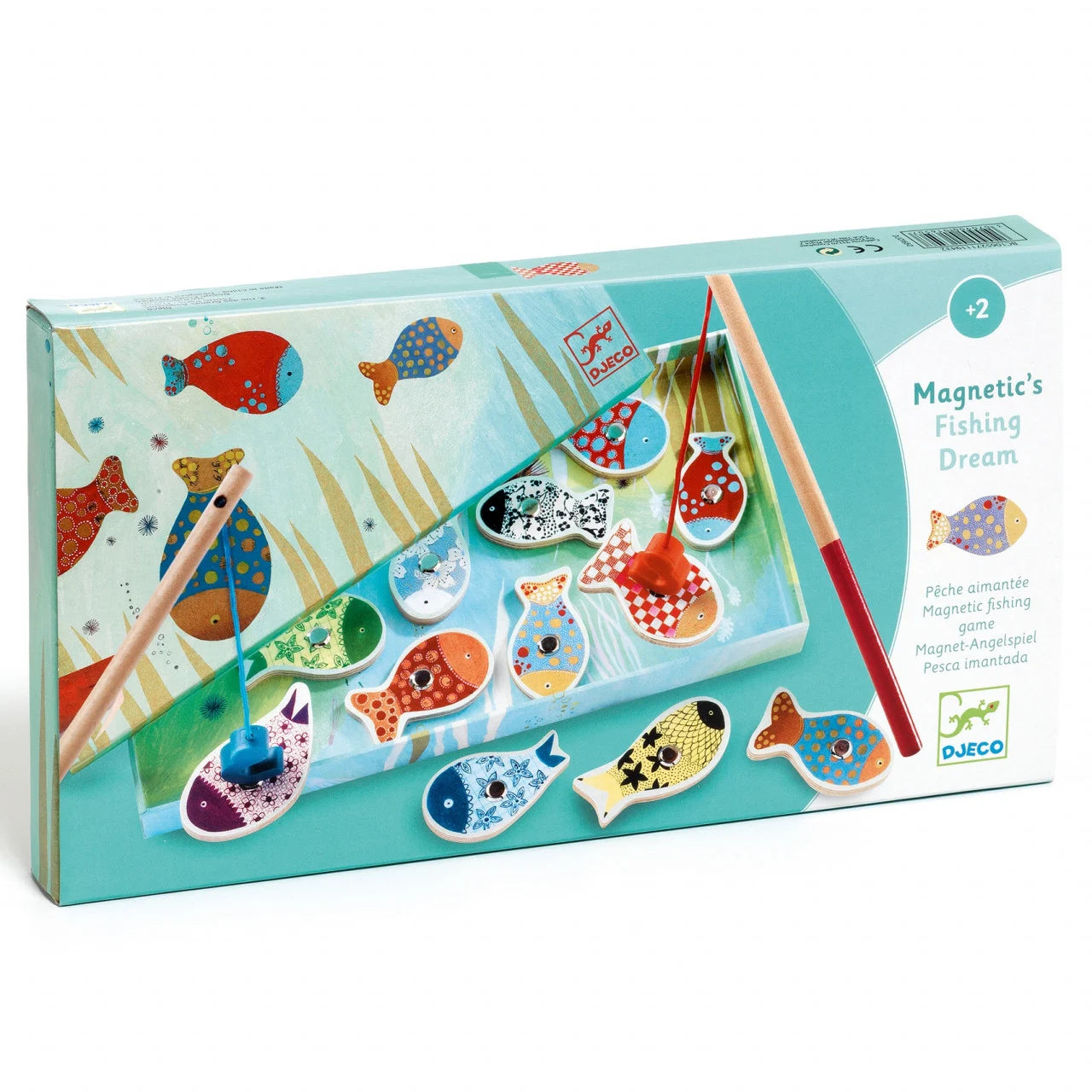 Joc de pescuit magnetic peşti Djeco