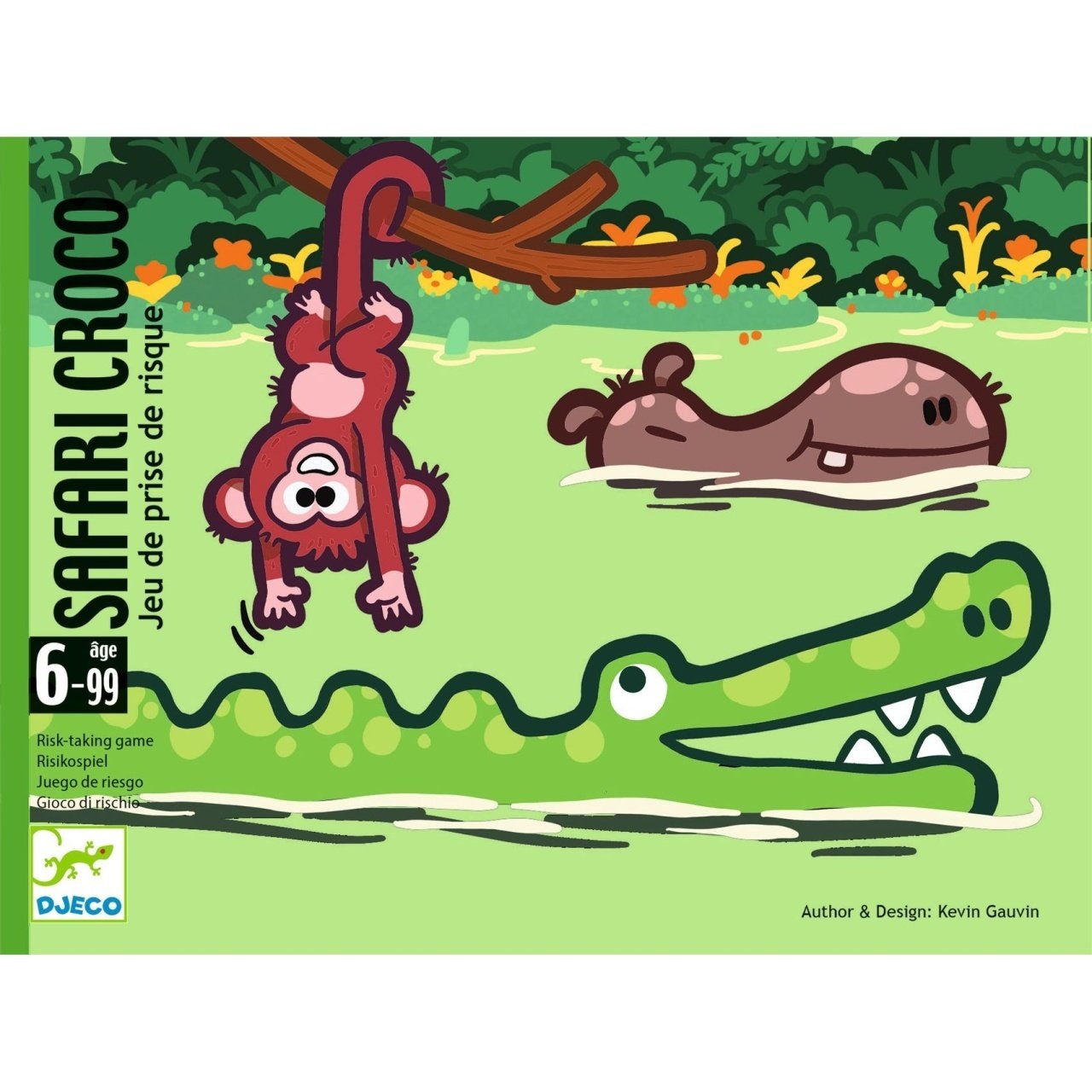 Joc de strategie și noroc Safari Croco, Djeco