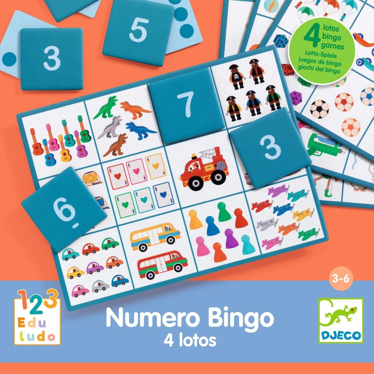 Joc educativ Bingo, Djeco