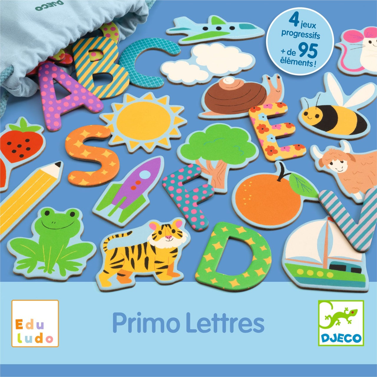 Joc educativ Eduldo primele litere, Djeco