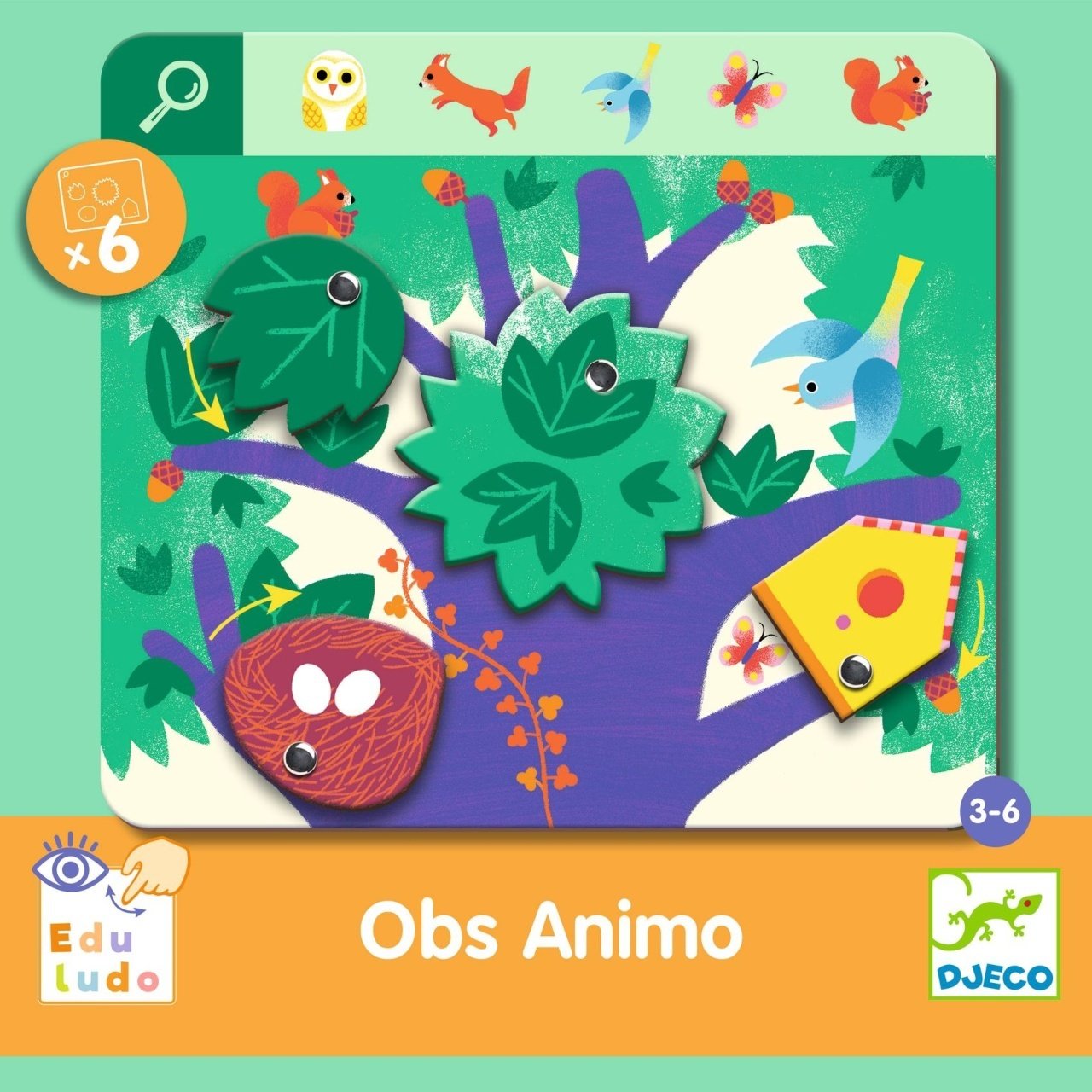 Joc Eduludo Obs Animo, Djeco