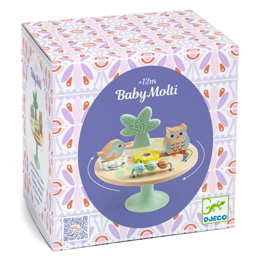 Jucǎrie bebe Mini centru de activitǎți BabyMolti, Djeco