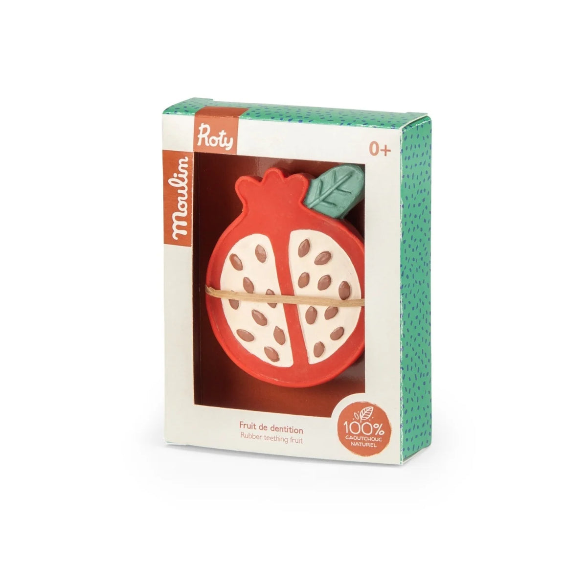 Jucărie bebe pentru dentiție Rodie – 100% cauciuc natural, Moulin Roty