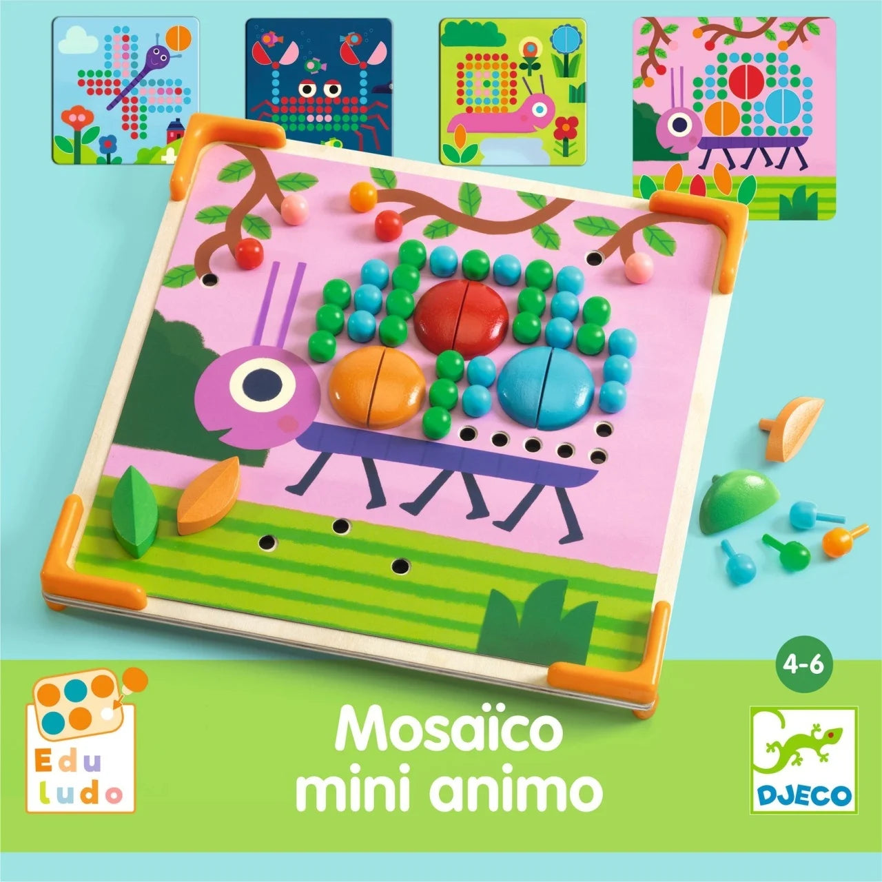 Jucărie educativă Mozaic Mini Animo – Djeco