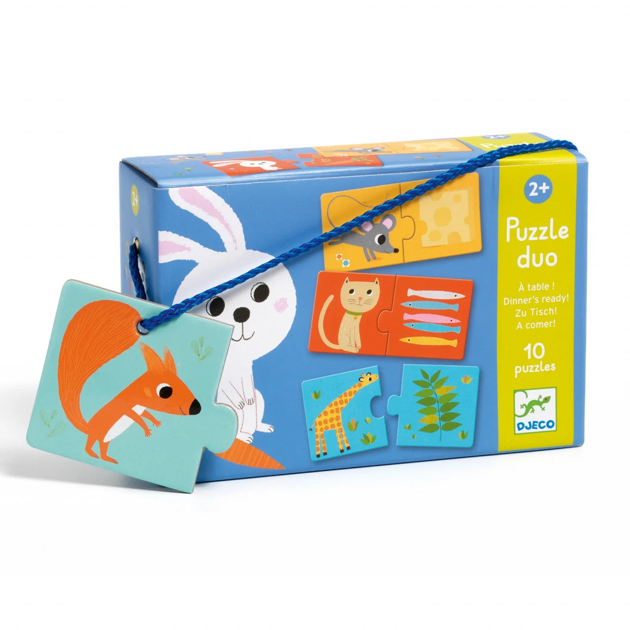 Puzzle duo La masă, Djeco