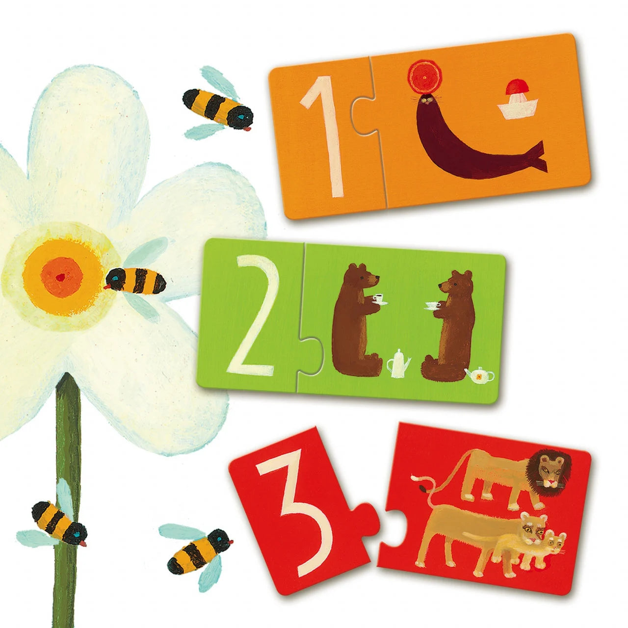 Puzzle duo Numere, Djeco
