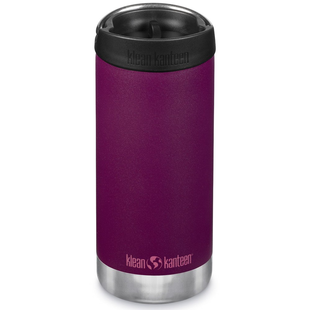 Cană termoizolantă 473 ml cu capac Cafe Cap - Klean Kanteen - TKWide Purple Potion