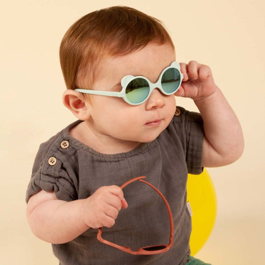 Ochelari de soare Ki ET LA, 1-2 ani - Ourson Almond Green